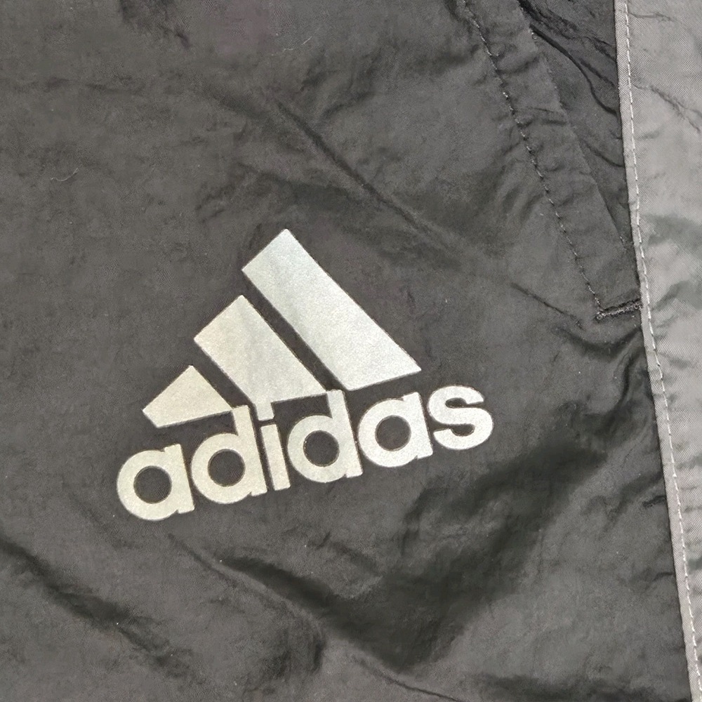 Adidas NASA Space Race Men's Medium Windbreaker Training Tech Cuff Ankle Black - Picture 8 of 15